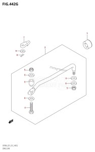 DF70A From 07003F-210001 (E01 E40)  2012 drawing DRAG LINK (DF90A:E01)