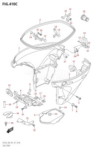 02504F-710001 (2017) 25hp P01-Gen. Export 1 (DF25A  DF25AR  DF25AT  DF25ATH) DF25A drawing SIDE COVER (DF25AT:P01)