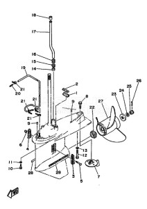 L150CETO drawing PROPELLER-HOUSING-AND-TRANSMISSION-2