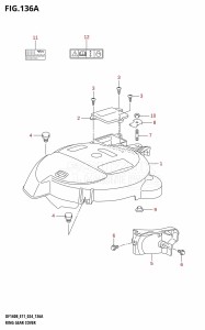 DF100C From 10005F-440001 (E01)  2024 drawing RING GEAR COVER