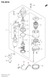 DF9.9 From 00993F-310001 (P03)  2013 drawing STARTING MOTOR