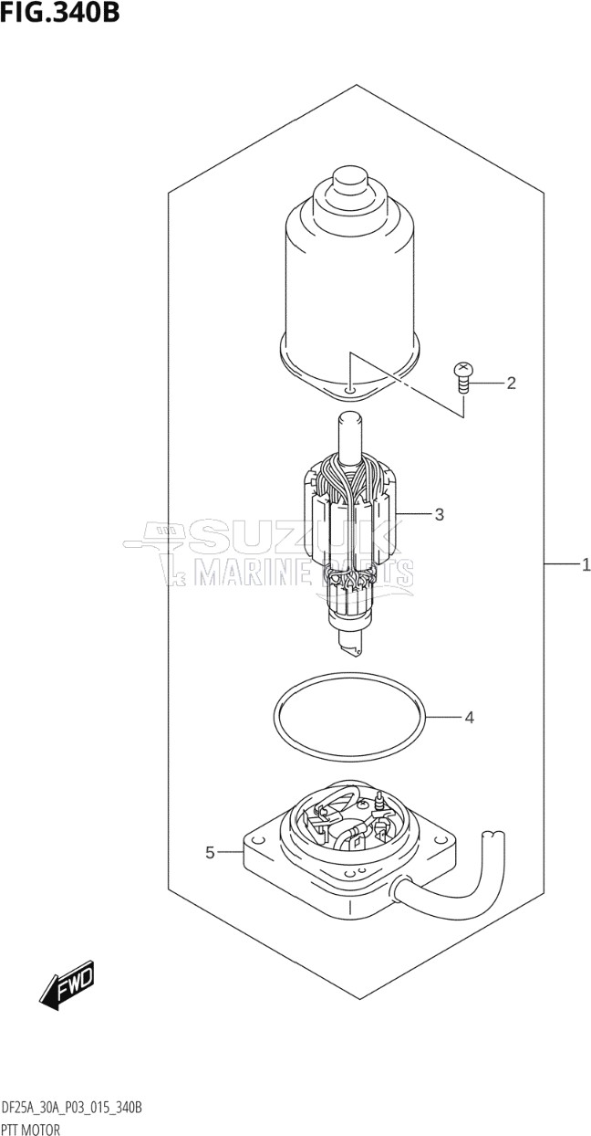 PTT MOTOR (DF25ATH:P03)