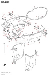 DF150Z From 15002Z-210001 (E01 E40)  2012 drawing SIDE COVER (DF150T:E40)