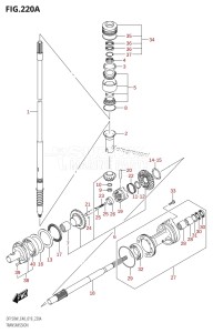 DF150 From 15002F-910001 (E40)  2019 drawing TRANSMISSION (DF150WT)