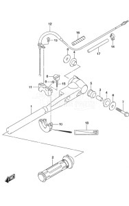 DF 2.5 drawing Tiller Handle