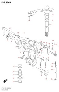 DF115AZ From 11503Z-610001 (E01 E3 E11 E40)  2016 drawing SWIVEL BRACKET (DF100AT:E11)