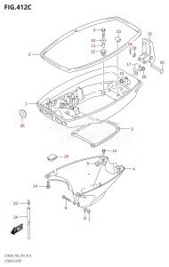 DT40 From 04005K-910001 ()  2019 drawing LOWER COVER (DT40WK)