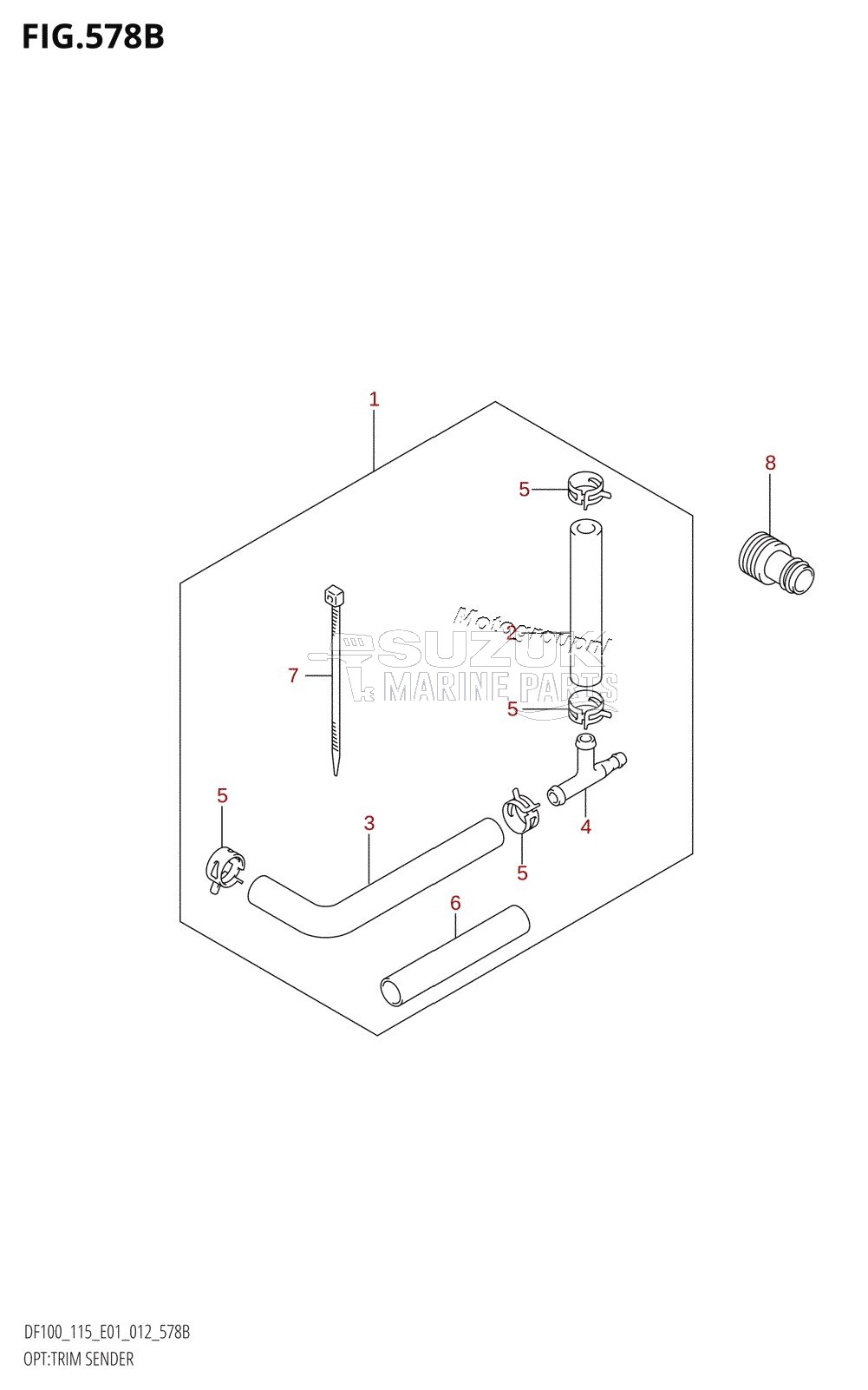 OPT:TRIM SENDER (DF100T:E40)