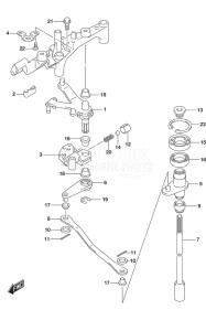 Outboard DF 250 drawing Clutch Shaft