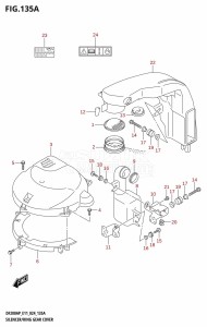 DF150AP From 15003P-440001 (E11)  2024 drawing SILENCER /​ RING GEAR COVER