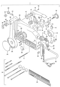 DT 140 drawing Remote Control (1993 to 2001)