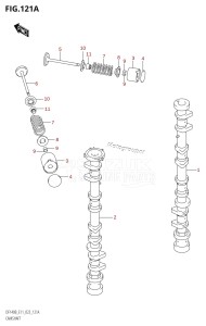 DF140BZ From 14005Z-340001 (E11 E40)  2023 drawing CAMSHAFT