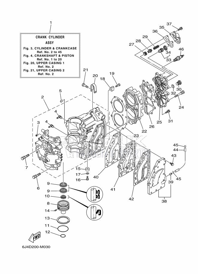 CYLINDER--CRANKCASE