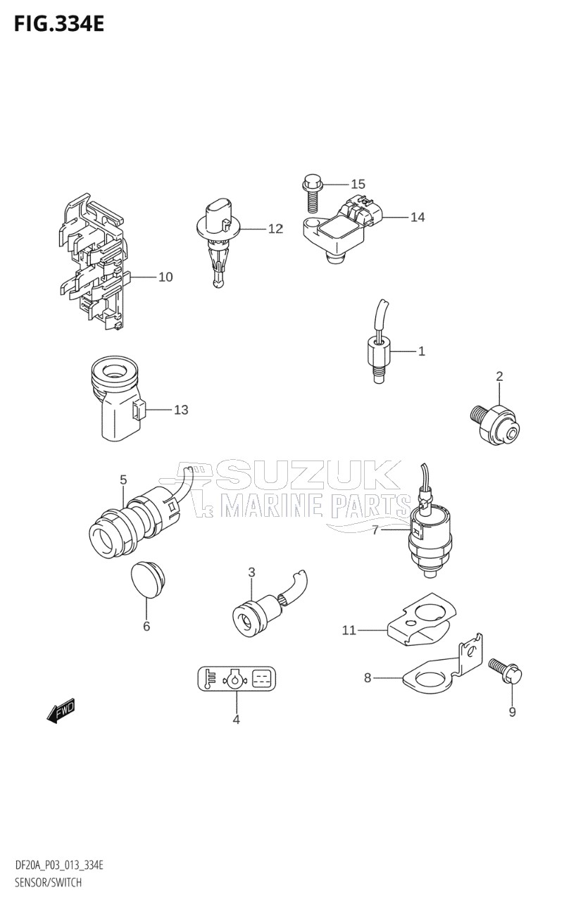 SENSOR / SWITCH (DF20A:P03)