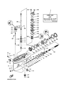 E60HMHDL drawing LOWER-CASING-x-DRIVE-1