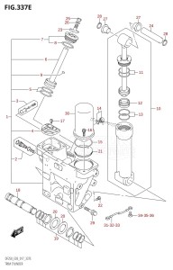 DF225T From 22503F-710001 (E03)  2017 drawing TRIM CYLINDER (DF250T:E03:(X-TRANSOM,XX-TRANSOM))