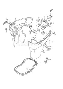 Outboard DF 115A drawing Side Cover