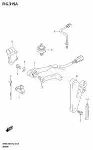 DF40A From 04003F-210001 (E01)  2012 drawing SENSOR (DF40A:E01)