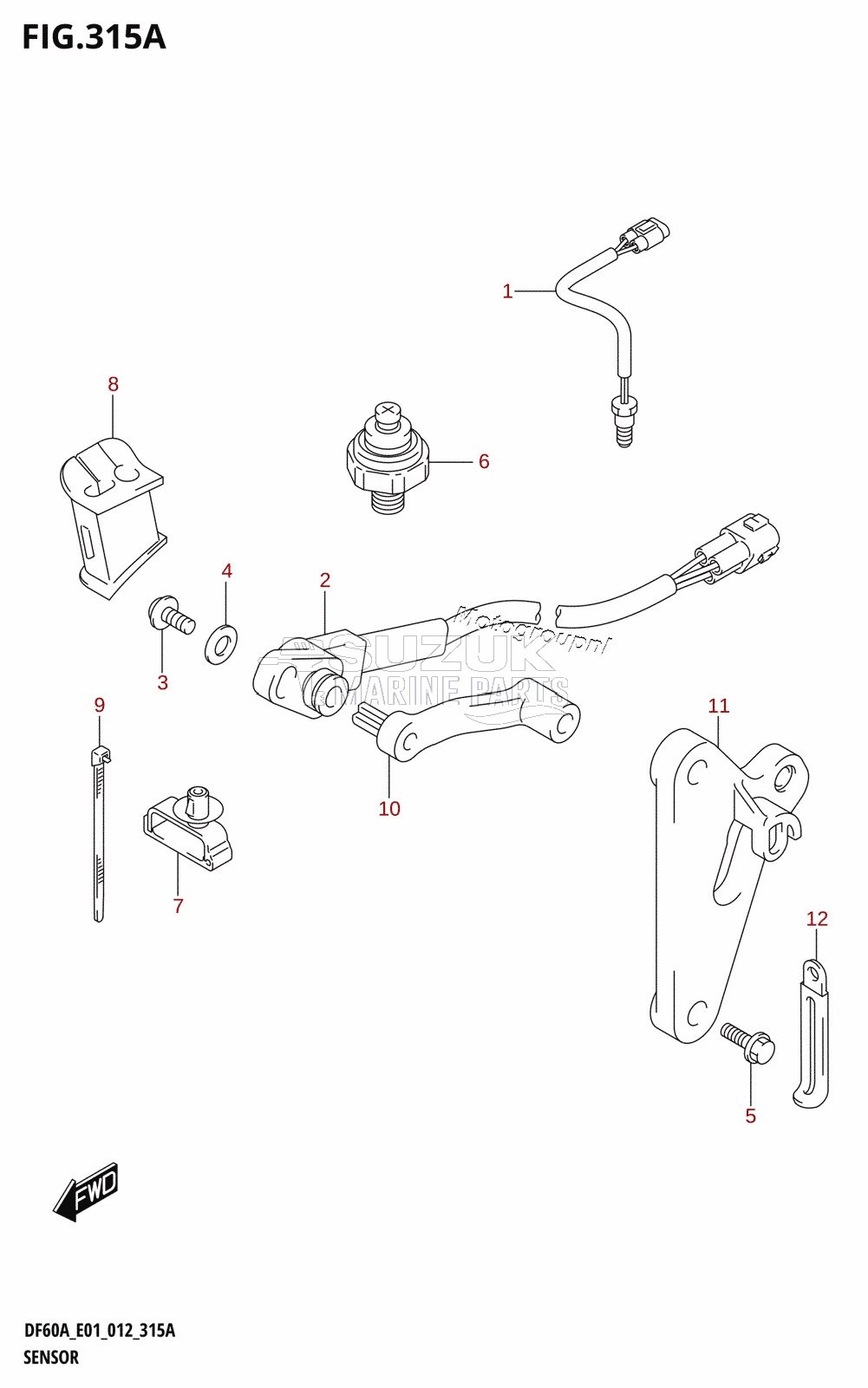 SENSOR (DF40A:E01)