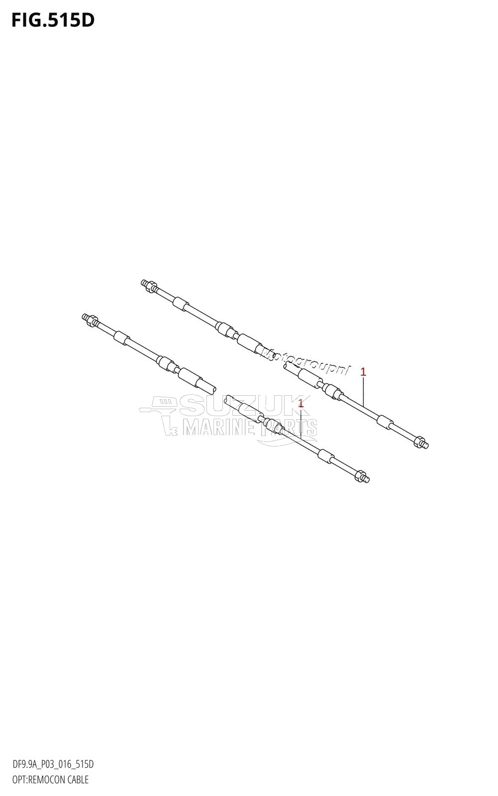 OPT:REMOCON CABLE (DF9.9AR:P03)