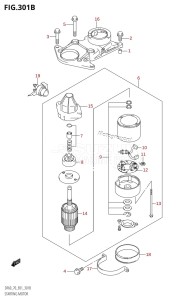 DF70 From 07001F-880001 (E01 E40)  2008 drawing STARTING MOTOR (K1,K2,K3,K4,K5,K6,K7,K8,K9)