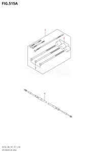 02504F-710001 (2017) 25hp P01-Gen. Export 1 (DF25A  DF25AR  DF25AT  DF25ATH) DF25A drawing OPT:REMOCON CABLE