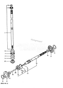 DT9.9 From 00993-406191-412879 ()  1984 drawing TRANSMISSION