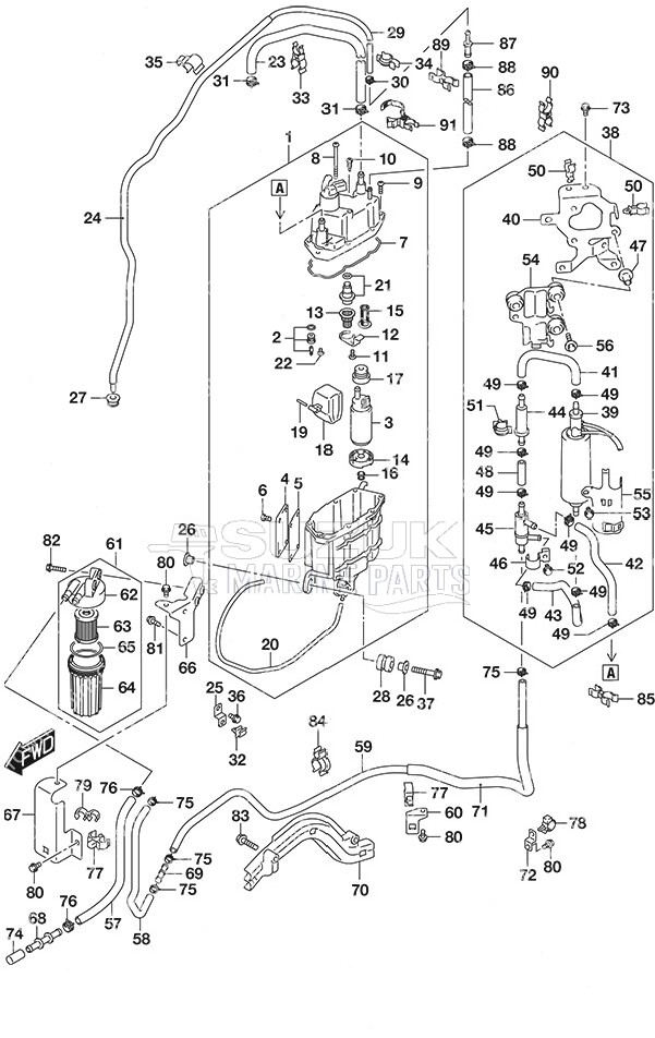 Fuel Pump/Fuel Vapor Separator