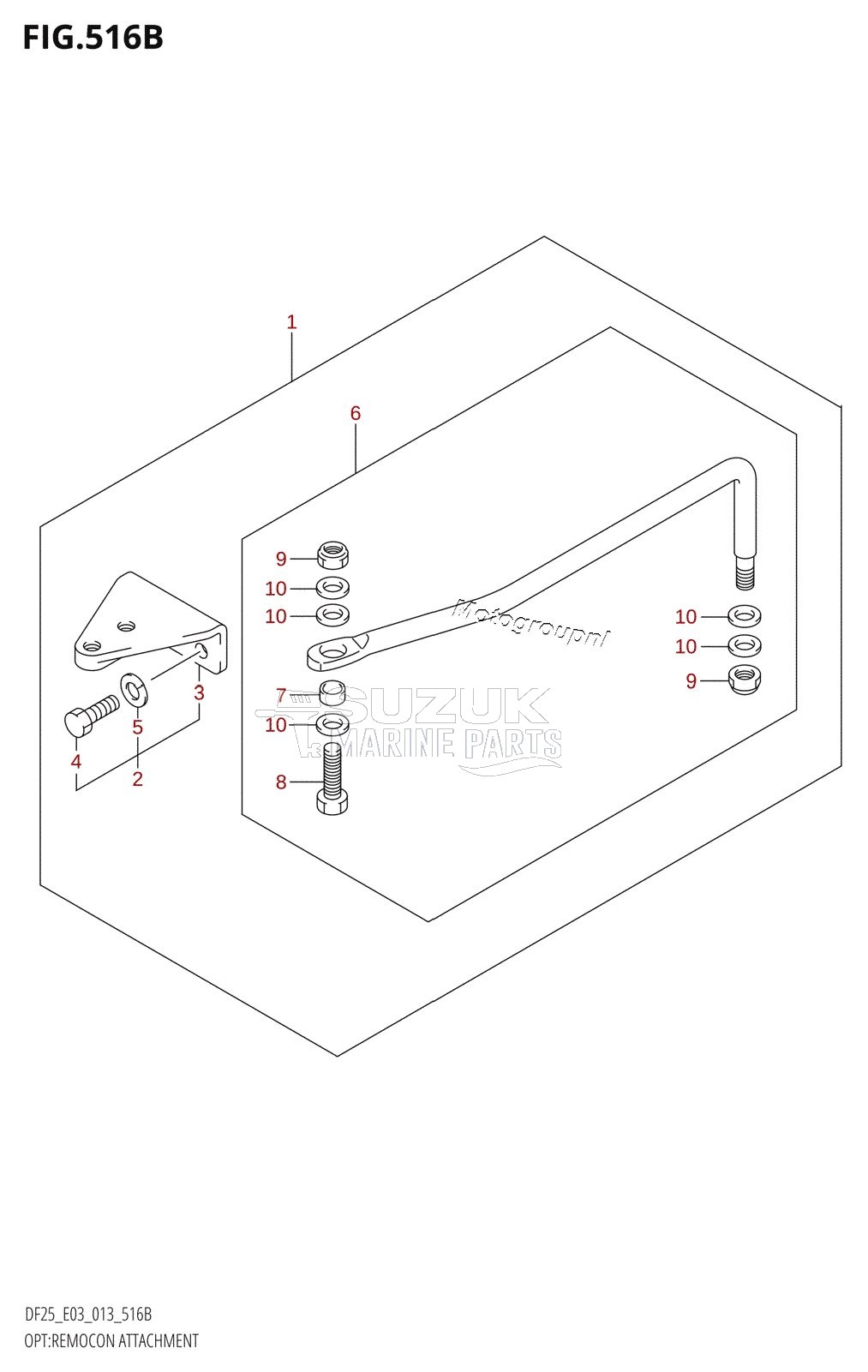 OPT:REMOCON ATTACHMENT (DF25Q:E03)