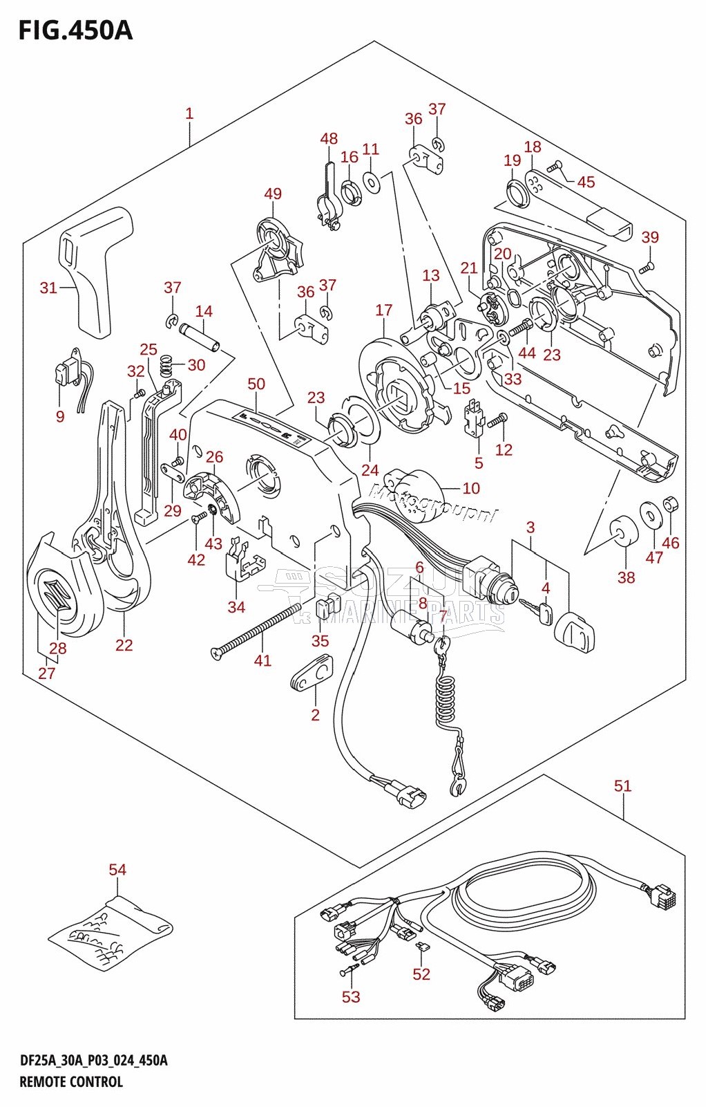 REMOTE CONTROL (DF25AT,DF30AT)