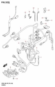 DF25A From 02504F-510001 (P01)  2015 drawing HARNESS (DF30AQ:P01)