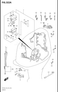 10005F-340001 (2023) 100hp E01-Gen. Export 1 (DF100C) DF100C drawing HARNESS