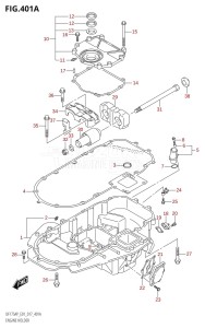 DF175AP From 17503P-710001 (E01 E40)  2017 drawing ENGINE HOLDER