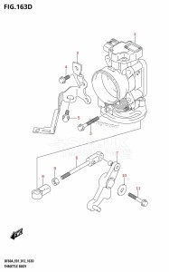 DF50A From 05003F-210001 (E01)  2012 drawing THROTTLE BODY (DF50A:E01)