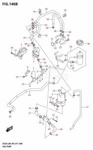 DF30A From 03003F-710001 (P01 P40)  2017 drawing FUEL PUMP (DF25AR:P01)