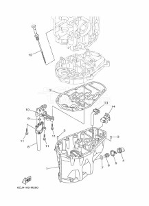 F40GETL drawing OIL-PAN