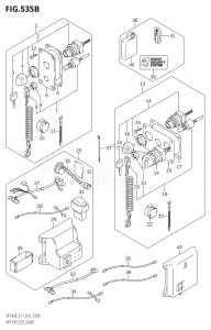 DF140AZ From 14003Z-610001 (E03)  2016 drawing OPT:KEY LESS START (DF115AT:E11)