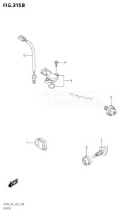 DF70A From 07003F-040001 (E01 E03 E11 E40)  2020 drawing SENSOR (DF90AWQH)