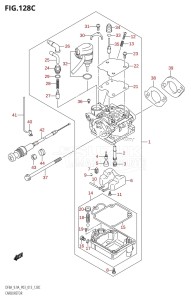 DF8A From 00801F-310001 (P03)  2013 drawing CARBURETOR (DF9.9A:P03)