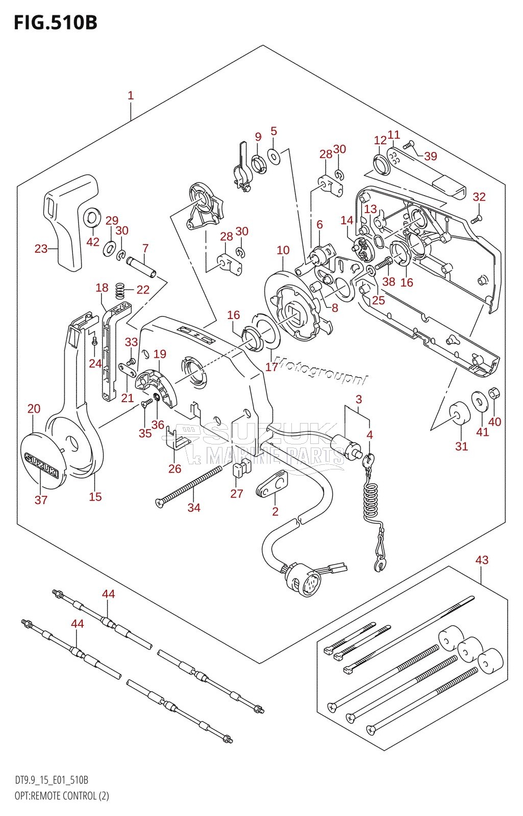 OPT:REMOTE CONTROL (2) (K4,K5,K6,K7,K8,K9,K10,011)