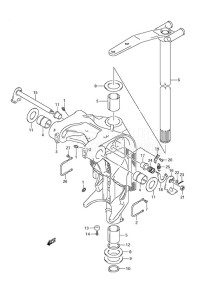 DF 150 drawing Swivel Bracket