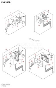 DF250Z From 25003Z-240001 (E11 E40)  2022 drawing OPT:SWITCH (022)