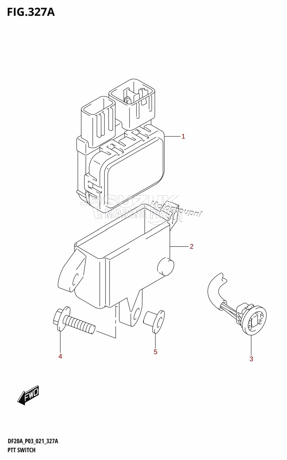 PTT SWITCH (DF9.9BT,DF20AT)