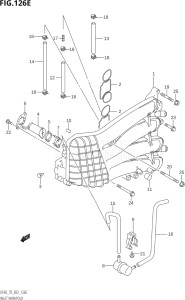 DF70 From 07001F-861001 (E01)  1998 drawing INLET MANIFOLD (K2,K3,K4,K5,K6,K7,K8,K9)