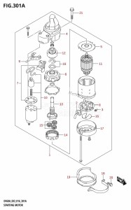 DF60A From 06002F-610001 (E03)  2016 drawing STARTING MOTOR