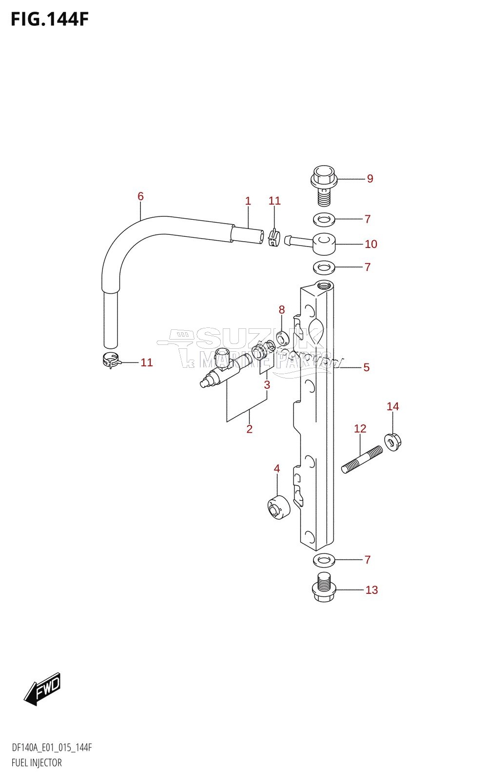 FUEL INJECTOR (DF140AT:E01)