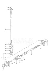 Outboard DF 9.9 drawing Transmission