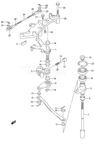 DF 250AP drawing Clutch Shaft