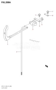 DT9.9 From 00993K-310001 (P36 P40)  2013 drawing CLUTCH LEVER (DT9.9:P40)