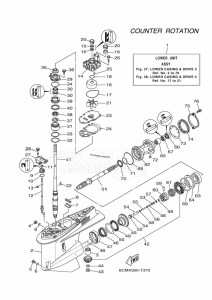 FL225FETX drawing PROPELLER-HOUSING-AND-TRANSMISSION-3